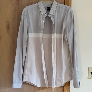 Hugo Boss Men's Two-Tonel Shirt